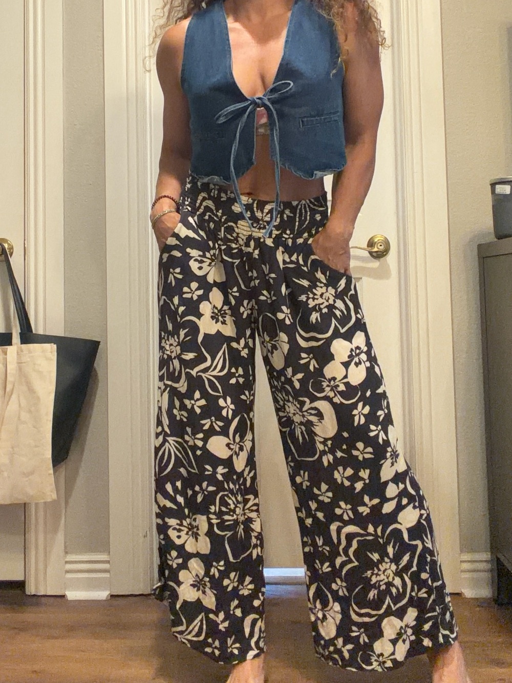 Breezy wide leg beach pants